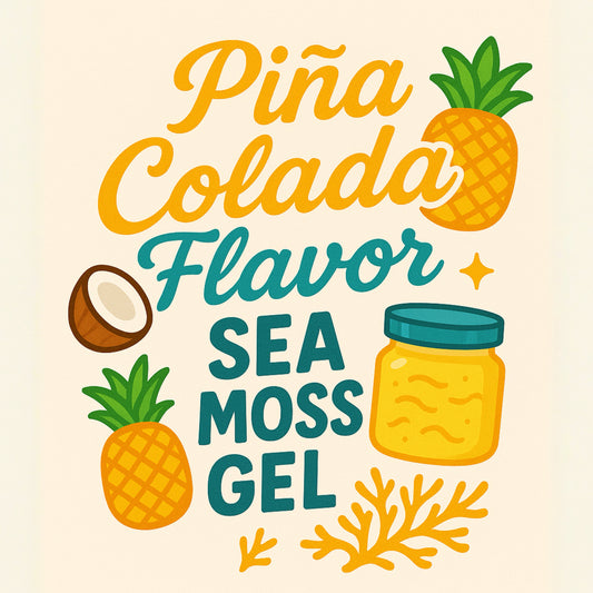 Piña Colada Sea Moss Gel